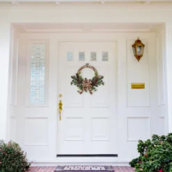 Burlap Wrapped Artificial Christmas Wreath - 24-Inch, Unlit 8 Burlap Wrapped Artificial Christmas Wreath - 24-Inch, Unlit -Noel Twinkle Shop northlight sm91199 1 15205.1667576892