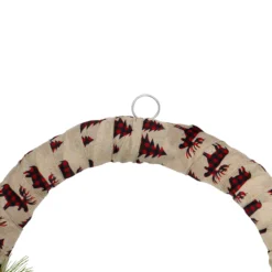 Burlap Wrapped Artificial Christmas Wreath - 24-Inch, Unlit 9 Burlap Wrapped Artificial Christmas Wreath - 24-Inch, Unlit -Noel Twinkle Shop northlight sm91199 2 72947.1667576892