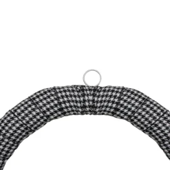 Black And White Houndstooth And Berry Artificial Christmas Wreath - 24-Inch, Unlit 9 Black And White Houndstooth And Berry Artificial Christmas Wreath - 24-Inch, Unlit -Noel Twinkle Shop northlight sm91202 2 84960.1667576271