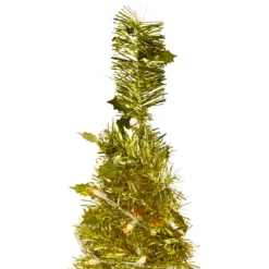 6' Pre-Lit Gold Tinsel Pop-Up Artificial Christmas Tree, Clear Lights 8 6' Pre-Lit Gold Tinsel Pop-Up Artificial Christmas Tree, Clear Lights -Noel Twinkle Shop northlight sm92146 3 25315.1667530302