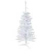 3' Pre-Lit Woodbury White Pine Slim Artificial Christmas Tree, Green Lights -Noel Twinkle Shop northlight sm92882 1new 55536.1669401197