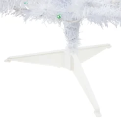 3' Pre-Lit Woodbury White Pine Slim Artificial Christmas Tree, Green Lights -Noel Twinkle Shop northlight sm92882 4new 48151.1669401198