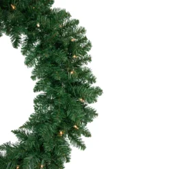 36" Pre-Lit Everett Pine Artificial Christmas Wreath, Clear Lights -Noel Twinkle Shop northlight sm92902 220copy 85965.1668800283
