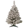 3' Pre-Lit Heavily Flocked Madison Pine Medium Artificial Christmas Tree, Clear Lights -Noel Twinkle Shop northlight sm92916 1 50349.1667530200