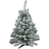3' Heavily Flocked Madison Pine Medium Artificial Christmas Tree, Unlit