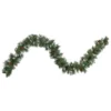 9' X 10" Pre-lit Snow Valley Pine Artificial Christmas Garland, Clear Lights