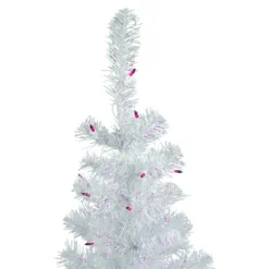 3' Pre-lit Rockport White Pine Artificial Christmas Tree, Purple Lights 10 3' Pre-lit Rockport White Pine Artificial Christmas Tree, Purple Lights -Noel Twinkle Shop northlight sm92952 3 99383.1667535817