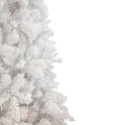 9' Pre-Lit Flocked Norway White Pine Artificial Christmas Tree, Warm White LED Lights 13 9' Pre-Lit Flocked Norway White Pine Artificial Christmas Tree, Warm White LED Lights -Noel Twinkle Shop northlight sm92982 2 57036.1667535769