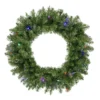 Pre-Lit Rockwood Pine Artificial Christmas Wreath, 24-Inch, Multi LED Lights 1 Pre-Lit Rockwood Pine Artificial Christmas Wreath, 24-Inch, Multi LED Lights -Noel Twinkle Shop northlight sm93006 1update 66715.1667570119