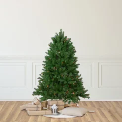 4' Pre-Lit Full Sierra Noble Fir Artificial Christmas Tree, Multi Lights 9 4' Pre-Lit Full Sierra Noble Fir Artificial Christmas Tree, Multi Lights -Noel Twinkle Shop northlight sm93012 style 06789.1667530169