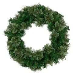 Oregon Cashmere Pine Artificial Christmas Wreath, 24-Inch, Unlit