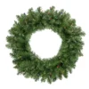 Pre-Lit Rockwood Pine Artificial Christmas Wreath, 24-Inch, Multi Lights -Noel Twinkle Shop northlight sm93030 1update 34426.1667530191