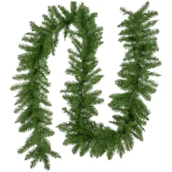 9' X 10" Rockwood Pine Artificial Christmas Garland, Unlit
