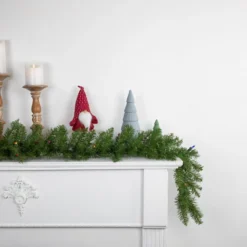 9' X 10 Pre-Lit Rockwood Pine Artificial Christmas Garland, Multi Lights -Noel Twinkle Shop northlight sm93038 2 styled 02278.1671629476