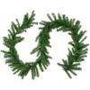 9' X 10" Pre-Lit Sierra Noble Fir Artificial Christmas Garland, Clear Lights -Noel Twinkle Shop northlight sm93041 1 06340.1674246540