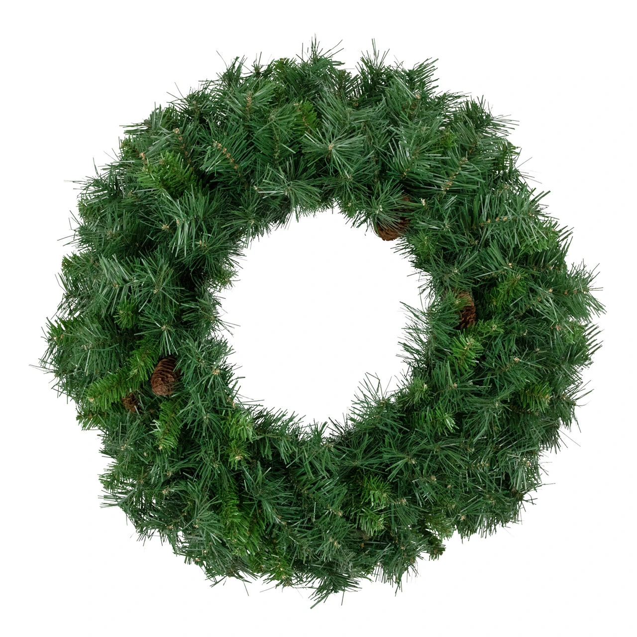 Black River Pine Artificial Christmas Wreath, 24-Inch, Unlit 3 Black River Pine Artificial Christmas Wreath, 24-Inch, Unlit