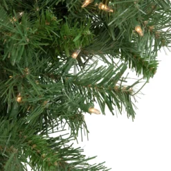 Pre-Lit Black River Pine Artificial Christmas Wreath, 48-Inch, Clear Lights 7 Pre-Lit Black River Pine Artificial Christmas Wreath, 48-Inch, Clear Lights -Noel Twinkle Shop northlight sm93063 3 88248.1667553531