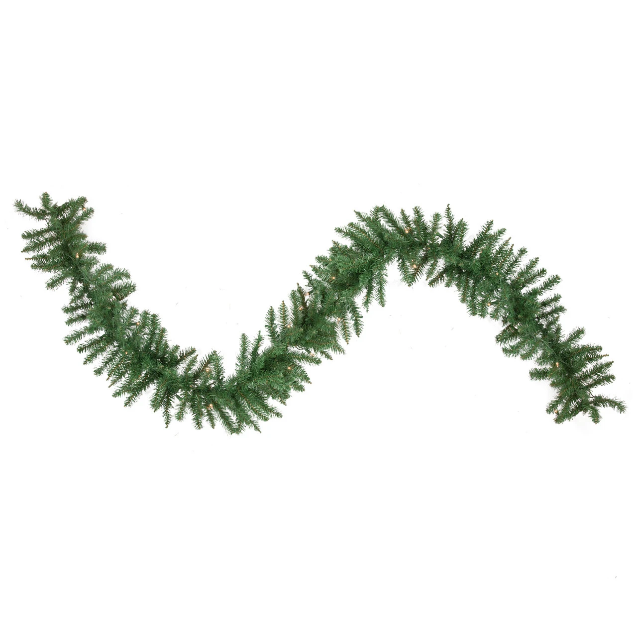 9' X 12 Pre-Lit Winona Fir Artificial Christmas Garland - Clear Lights 3 9' X 12 Pre-Lit Winona Fir Artificial Christmas Garland - Clear Lights