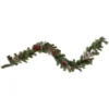 6' X 9" Pre-Lit Decorated Frosted Pine Cone And Berries Artificial Christmas Garland 1 6' X 9" Pre-Lit Decorated Frosted Pine Cone And Berries Artificial Christmas Garland -Noel Twinkle Shop northlight sm93366 1 79570.1667535778