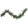 6' X 9" Pre-Lit Decorated Pine Cone And Berries Artificial Christmas Garland -Noel Twinkle Shop northlight sm93374 1 77122.1667532668