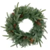 24" Pre-Lit Artificial Mixed Pine And Pine Cone Christmas Wreath 2 24" Pre-Lit Artificial Mixed Pine And Pine Cone Christmas Wreath -Noel Twinkle Shop northlight sm93376 1updated 00062.1667530104