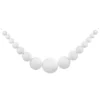 6' White Shiny And Matte Shatterproof Ball Christmas Swag 2 6' White Shiny And Matte Shatterproof Ball Christmas Swag -Noel Twinkle Shop northlight sm93776 1 61324.1667540274
