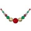 6' Shiny And Matte Traditional Colors Shatterproof Ball Christmas Swag 1 6' Shiny And Matte Traditional Colors Shatterproof Ball Christmas Swag -Noel Twinkle Shop northlight sm93782 1 02033.1667540278