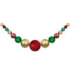 6' Red, Gold And Green Shiny And Matte Shatterproof Ball Christmas Swag 2 6' Red, Gold And Green Shiny And Matte Shatterproof Ball Christmas Swag -Noel Twinkle Shop northlight sm93783 1 24031.1667540280