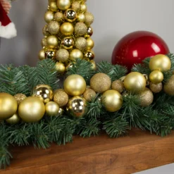 6' Shatterproof Ball Vegas Gold 3-Finish Christmas Garland 9 6' Shatterproof Ball Vegas Gold 3-Finish Christmas Garland -Noel Twinkle Shop northlight sm93786 styled 19717.1687801156