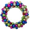 Multi-Color 2-Finish Shatterproof Ball Christmas Wreath, 36-Inch 1 Multi-Color 2-Finish Shatterproof Ball Christmas Wreath, 36-Inch -Noel Twinkle Shop northlight sm93810 1 83954.1667534265
