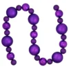 6' Purple Shatterproof Ball 3-Finish Christmas Garland -Noel Twinkle Shop northlight sm93814 1 32234.1687801147