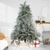 7.5' Pre-Lit Full Frosted Butte Fir Artificial Christmas Tree - Clear Dura-Lit Lights -Noel Twinkle Shop northlight sp15051 1 16093.1667573455