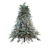 6.5' Pre-Lit Full Frosted Butte Fir Artificial Christmas Tree - Clear Lights -Noel Twinkle Shop northlight sp15051 1 66601.1667578381