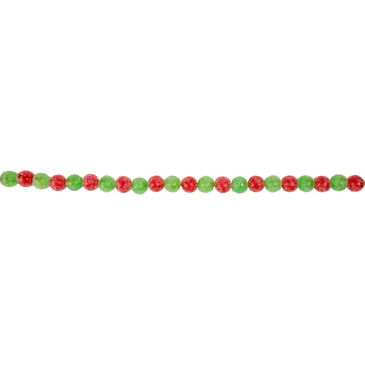 6' Red And Green Glittered Candy Drop Christmas Garland,Unlit 3 6' Red And Green Glittered Candy Drop Christmas Garland,Unlit
