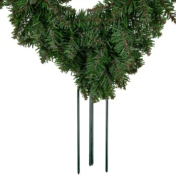 Artificial Pine Heart Shaped Wreath With Ground Stakes, 25-Inch, Unlit 9 Artificial Pine Heart Shaped Wreath With Ground Stakes, 25-Inch, Unlit -Noel Twinkle Shop northlight v04251 4 11933.1668190445