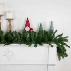 9' X 12" Canadian Pine 2-Tone Artificial Christmas Garland - Unlit -Noel Twinkle Shop northlight v04258 1 styled 19661.1677045096