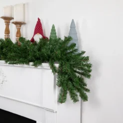 9' X 12" Canadian Pine 2-Tone Artificial Christmas Garland - Unlit -Noel Twinkle Shop northlight v04258 2 styled 57778.1677045096