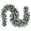 6.75' X 12" Flocked Angel Pine And Pine Cones Artificial Christmas Garland - Unlit 2 6.75' X 12" Flocked Angel Pine And Pine Cones Artificial Christmas Garland - Unlit -Noel Twinkle Shop northlight v15090 1update 20817.1667327474