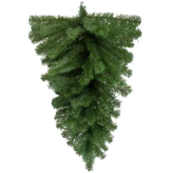 32" Canadian Pine Artificial Christmas Teardrop Swag, Unlit