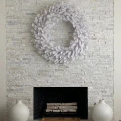 Snow White Pine Artificial Christmas Wreath - 48-Inch, Unlit -Noel Twinkle Shop northlight v15812 cxpic 89490.1676305162