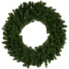 Pre-LitLED Canadian Pine Artificial Christmas Wreath, 30-Inch, Multicolor Lights