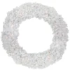 Pre-Lit White Commercial Snow White Pine Artificial Christmas Wreath - 6-Foot, Clear Lights 1 Pre-Lit White Commercial Snow White Pine Artificial Christmas Wreath - 6-Foot, Clear Lights -Noel Twinkle Shop northlight v15861 30738.1667573483