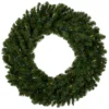 Pre-Lit Canadian Pine Artificial Christmas Wreath - 30-Inch, Multi Lights -Noel Twinkle Shop northlight v15907 1new 81789.1667534225