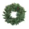 Mixed White Valley Pine Artificial Christmas Wreath, 36-Inch, Unlit 1 Mixed White Valley Pine Artificial Christmas Wreath, 36-Inch, Unlit -Noel Twinkle Shop northlight v15921 47409.1682607847