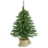 18" Potted Downswept Mini Village Pine Medium Artificial Christmas Tree, Unlit -Noel Twinkle Shop northlight v15950 1updated 86022.1667488155