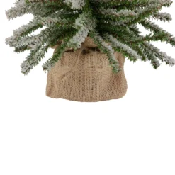 18" Potted Flocked Downswept Mini Village Pine Medium Artificial Christmas Tree - Unlit 11 18" Potted Flocked Downswept Mini Village Pine Medium Artificial Christmas Tree - Unlit -Noel Twinkle Shop northlight v15953 5 32132.1667660098