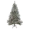 7' Pre-Lit Flocked Balsam Pine Artificial Christmas Tree - Clear Lights 1 7' Pre-Lit Flocked Balsam Pine Artificial Christmas Tree - Clear Lights -Noel Twinkle Shop northlight v15957 new 60935.1667491242
