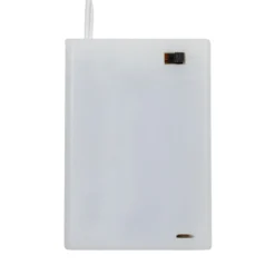 30" Pre-Lit LED Snow White Christmas Wreath - Multicolor Lights -Noel Twinkle Shop northlight v27309 3 75706.1667578025