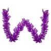 9' X 12" Metallic Purple Tinsel Artificial Christmas Garland - Unlit -Noel Twinkle Shop northlight v27342 05502.1667576139