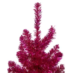 4.5" Metallic Pink Tinsel Artificial Christmas Tree - Unlit 9 4.5" Metallic Pink Tinsel Artificial Christmas Tree - Unlit -Noel Twinkle Shop northlight v27356 2 01229.1667530605